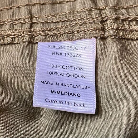 Love Tree Green Military Style Jacket Size Medium - Picture 4 of 14